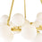 CWI Lighting Arya 25 Light Chandelier, Satin Gold