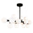 CWI Lighting Arya 16 Light Chandelier, Black