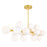 CWI Lighting Arya 16 Light Chandelier, Satin Gold
