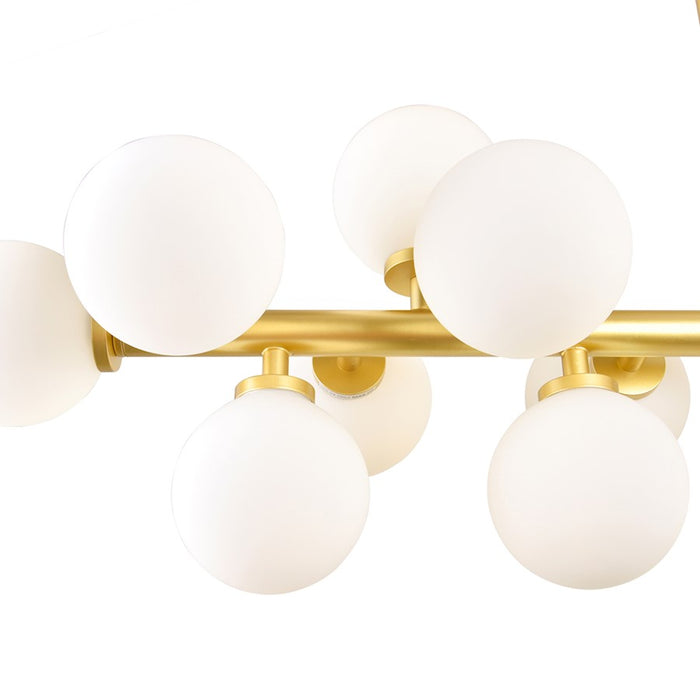 CWI Lighting Arya 16 Light Chandelier, Satin Gold