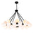 CWI Lighting Arya 45 Light Chandelier, Black - 1020P39-45-101