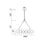 CWI Lighting Arya 45 Light Chandelier, Black
