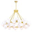 CWI Lighting Arya 45 Light Chandelier, Satin Gold - 1020P39-45-602