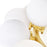 CWI Lighting Arya 45 Light Chandelier, Satin Gold