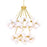 CWI Lighting Arya 70 Light Chandelier, Satin Gold - 1020P39-70-602