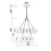 CWI Lighting Arya 70 Light Chandelier, Satin Gold