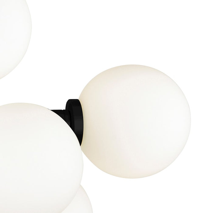 CWI Lighting Arya 17 Light Wall Light, Black