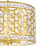 CWI Lighting Belinda 4 Light Drum Shade Chandelier, Champagne