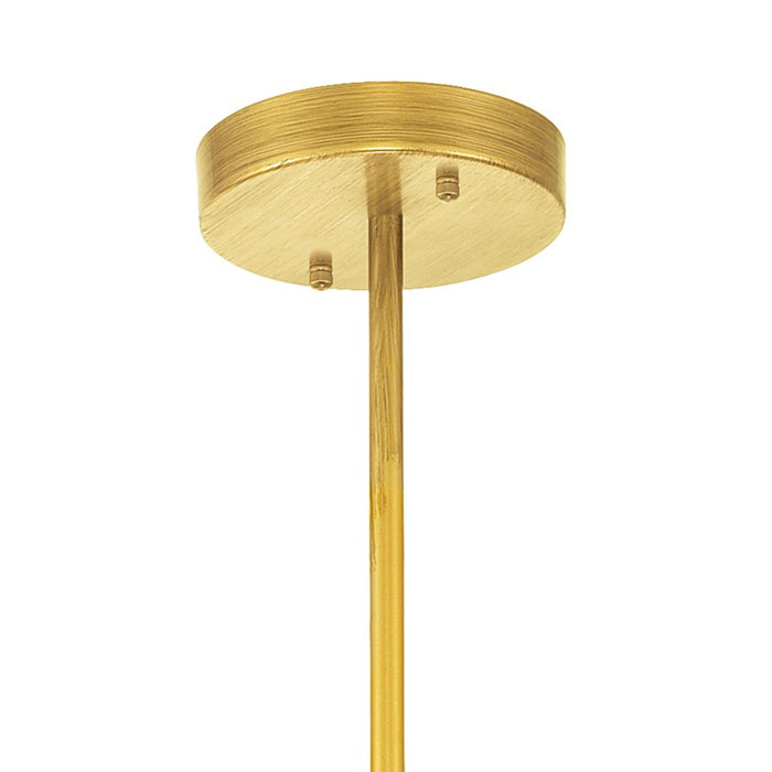 CWI Lighting Belinda 4 Light Drum Shade Chandelier, Champagne
