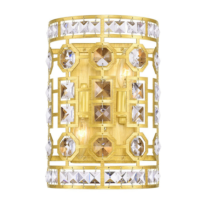 CWI Lighting Belinda 2 Light Wall Light, Champagne