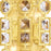 CWI Lighting Belinda 2 Light Wall Light, Champagne