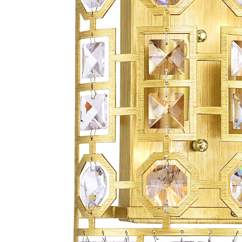 CWI Lighting Belinda 2 Light Wall Light, Champagne