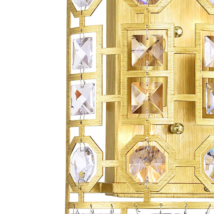 CWI Lighting Belinda 2 Light Wall Light, Champagne