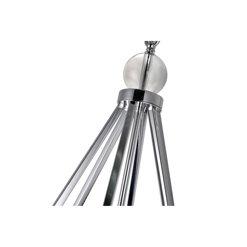 CWI Lighting Calista 2 Light Up Chandelier, Chrome