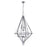 CWI Lighting Calista 9 Light Up Chandelier, Chrome - 1027P26-9-601