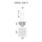 CWI Lighting Eternity 12 Light Drum Shade Chandelier, Chrome