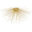CWI Lighting Savannah 8 Light Flush Mount, Gold Leaf