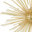 CWI Lighting Savannah 6 Light Chandelier, Gold Leaf