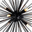 CWI Lighting Savannah 9 Light Chandelier, Black