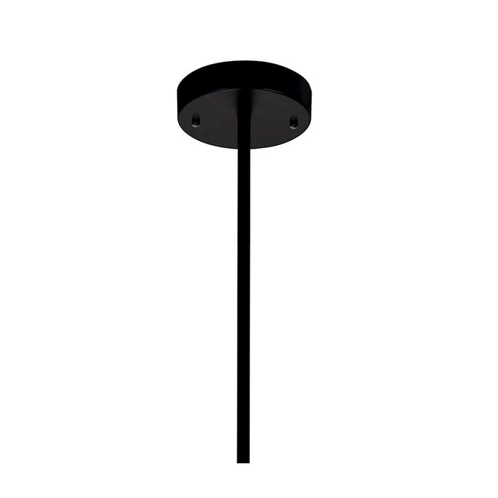 CWI Lighting Savannah 9 Light Chandelier, Black