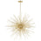 CWI Lighting Savannah 9 Light Chandelier, Gold Leaf - 1034P30-9-620