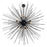 CWI Lighting Savannah 14 Light Chandelier, Black