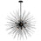 CWI Lighting Savannah 14 Light Chandelier, Black