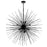 CWI Lighting Savannah 14 Light Chandelier, Black