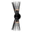 CWI Lighting Savannah 2 Light Wall Light, Black