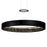 CWI Lighting Rosalina 32" Down Chandelier, Matte Black