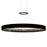 CWI Lighting Rosalina 42" Down Chandelier, Matte Black