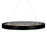 CWI Lighting Rosalina 42" Down Chandelier, Matte Black