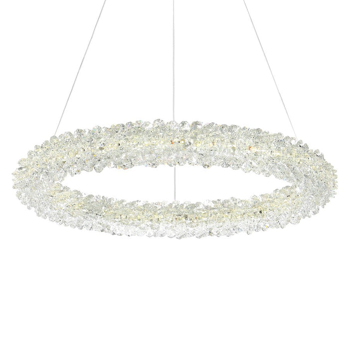 CWI Lighting Arielle 17" Down Chandelier, Chrome