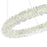 CWI Lighting Arielle 17" Down Chandelier, Chrome