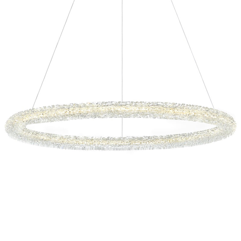 CWI Lighting Arielle 32" Down Chandelier, Chrome
