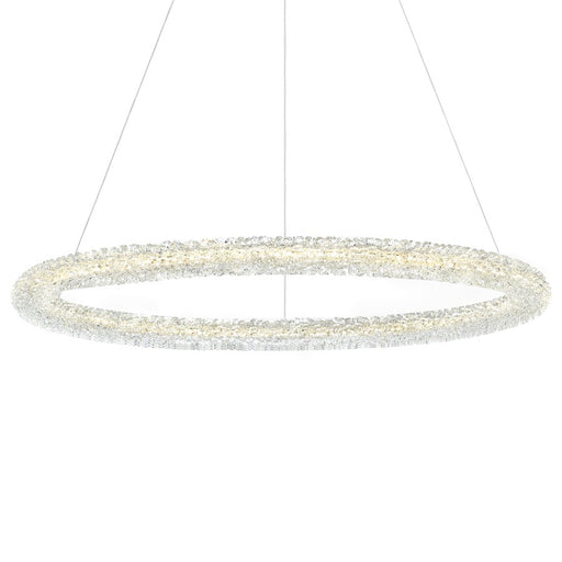 CWI Lighting Arielle 32" Down Chandelier, Chrome