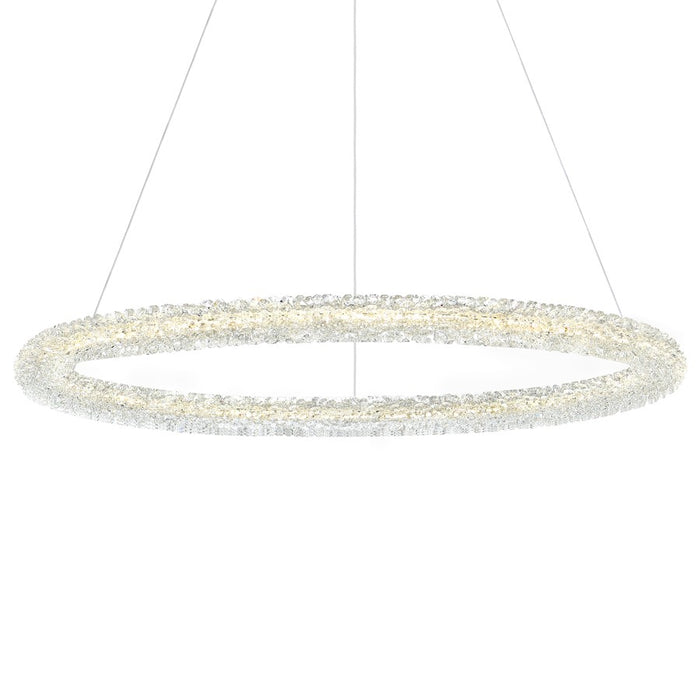 CWI Lighting Arielle 32" Down Chandelier, Chrome