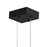 CWI Lighting Juliette 34" Chandelier, Black