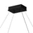 CWI Lighting Juliette 44" Chandelier, Black