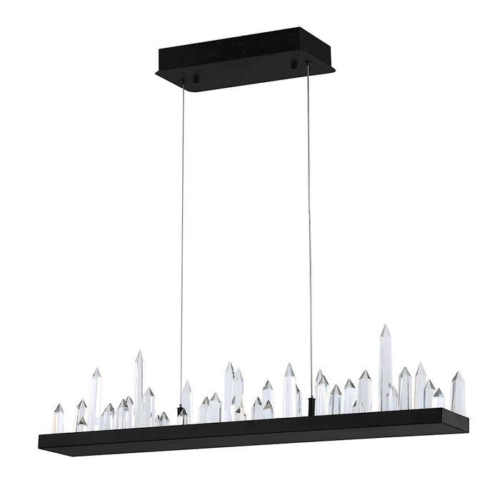 CWI Lighting Juliette 45" Chandelier, Black