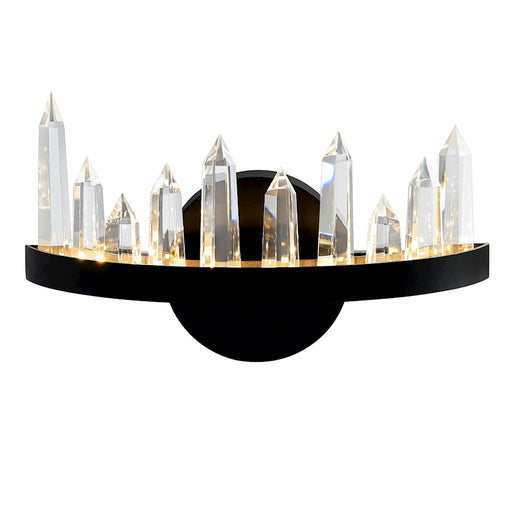 CWI Lighting Juliette Wall Light, Black