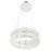 CWI Lighting Madeline Down 20" Chandelier, Chrome