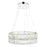 CWI Lighting Madeline Down 20" Chandelier, Chrome