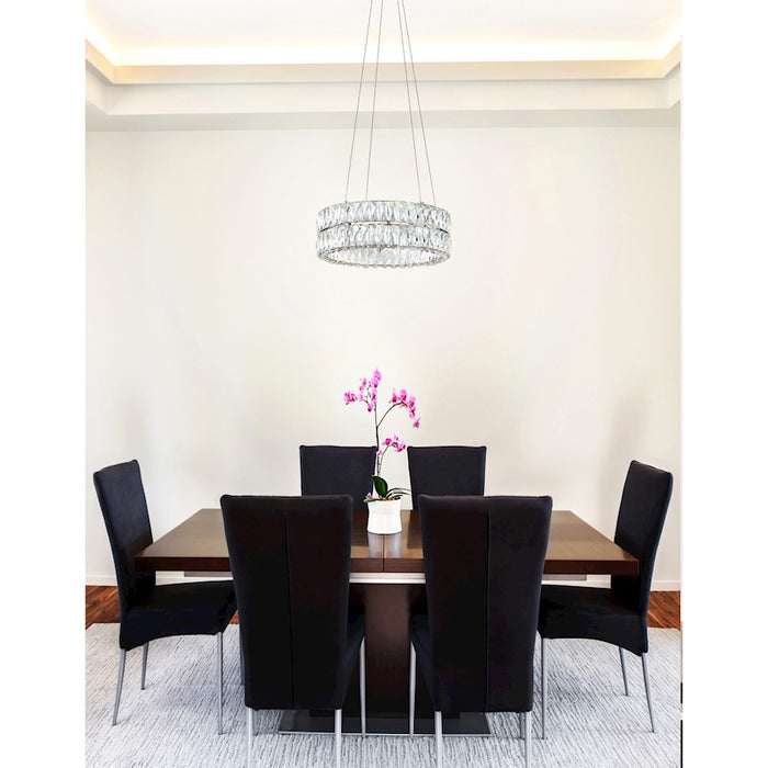 CWI Lighting Madeline Down 20" Chandelier, Chrome
