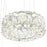 CWI Lighting Madeline Down Chandelier, Chrome 6C