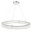 CWI Lighting Madeline Down Chandelier, Chrome 1C
