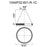 CWI Lighting Madeline Down Chandelier, Chrome 1C