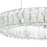 CWI Lighting Madeline Down Chandelier, Chrome 2CB