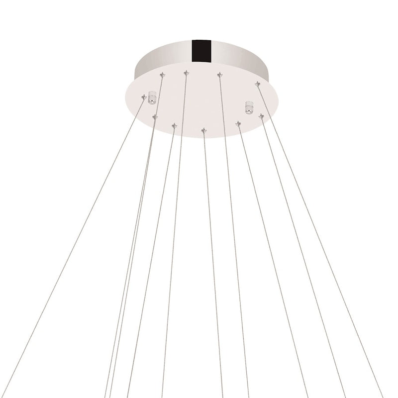 CWI Lighting Madeline Down Chandelier, Chrome 2CB