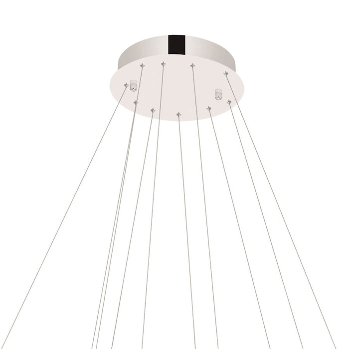 CWI Lighting Madeline Down Chandelier, Chrome 2CB